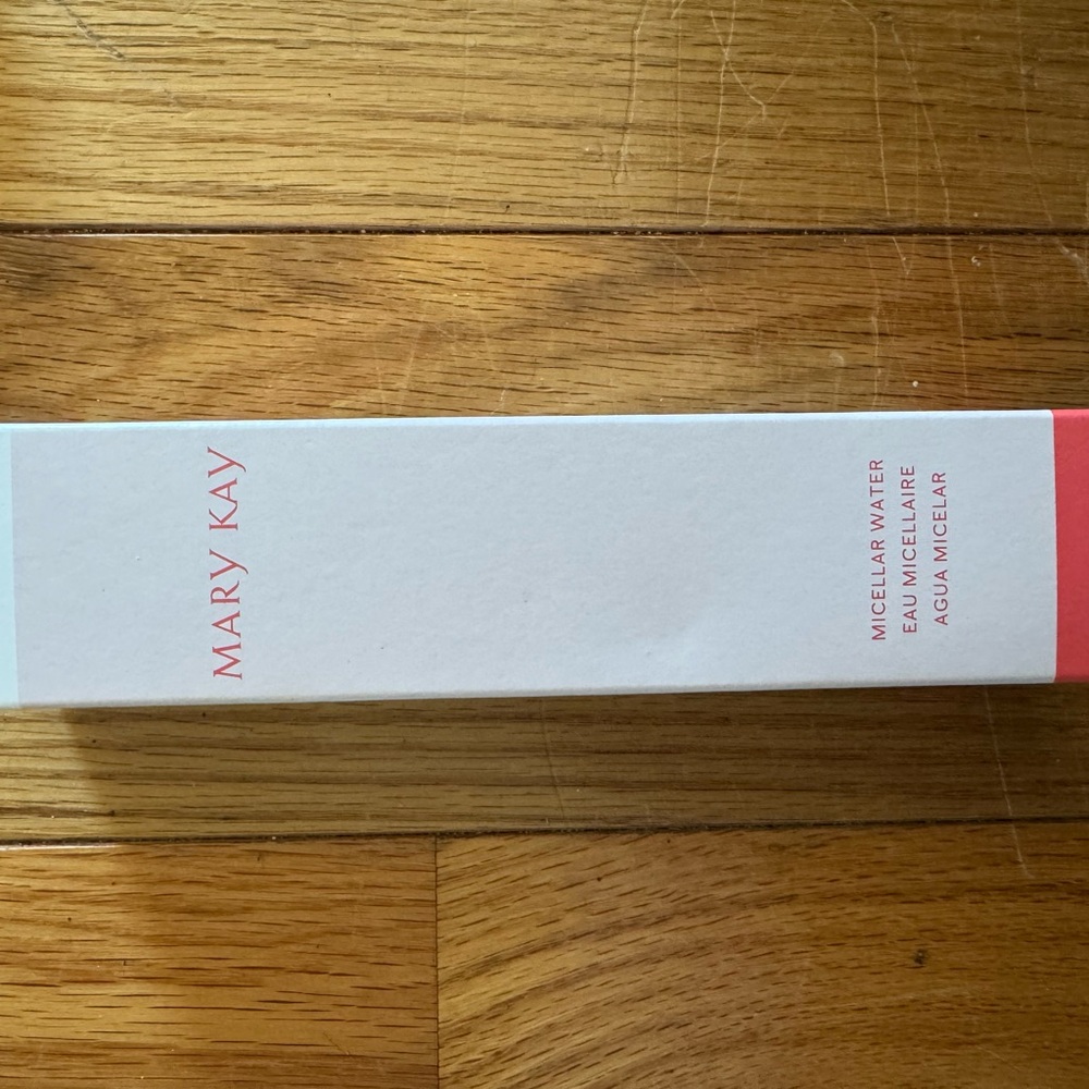 Mary Kay Micellar Water in Pink and White….TWO (1 in box, 1 NOT in box).